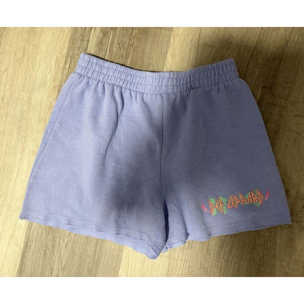 Girls Def Leppard Shorts Size Medium New without Tag